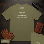 Plumber embroidered t-shirt in Hemp