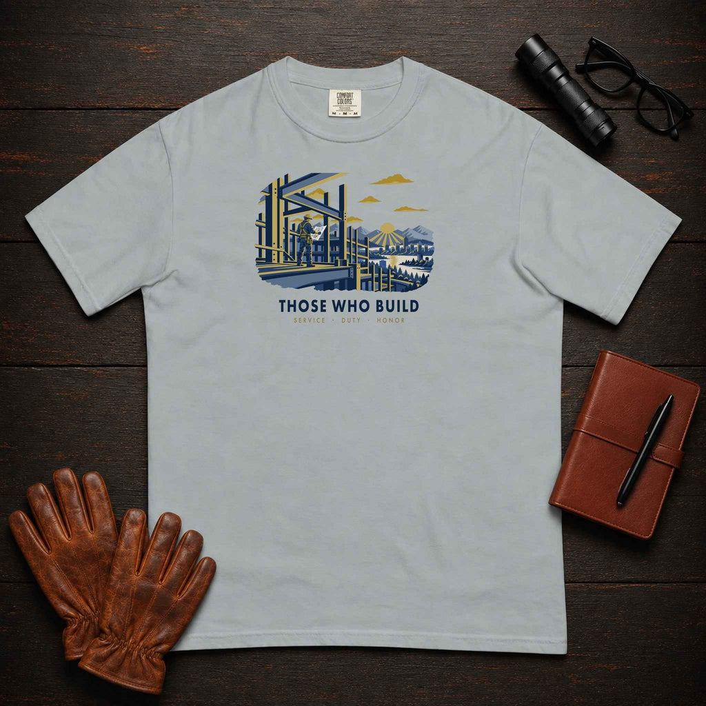 Those Who Build — Building What Lasts — Standard Front Print