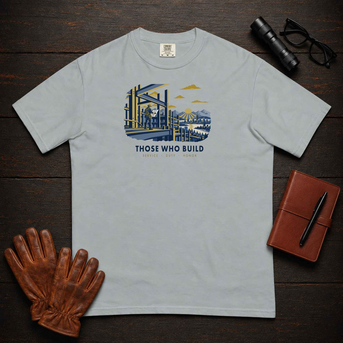 Those Who Build — Building What Lasts — Standard Front Print