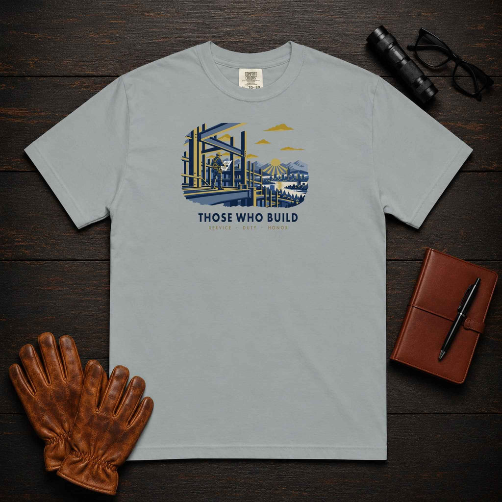 Those Who Build — Building What Lasts — Standard Front Print