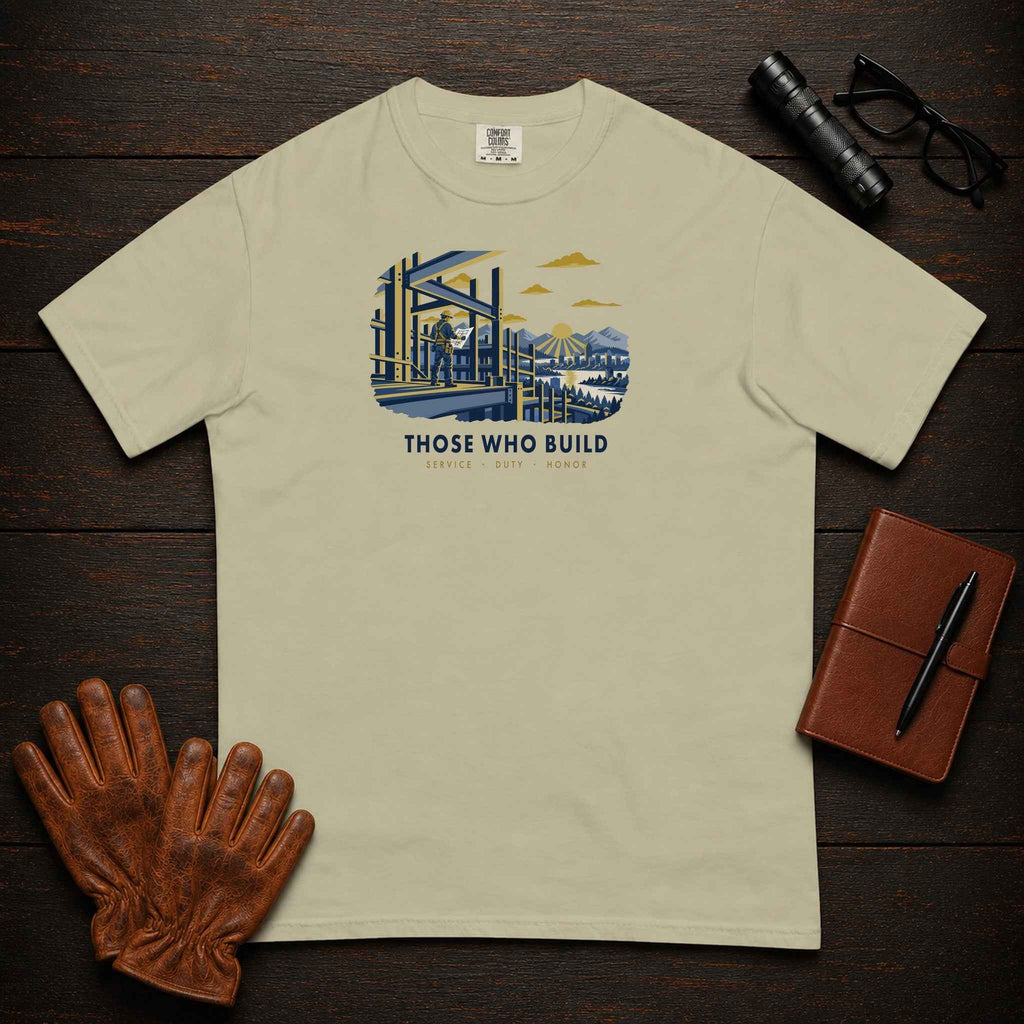 Those Who Build — Building What Lasts — Standard Front Print