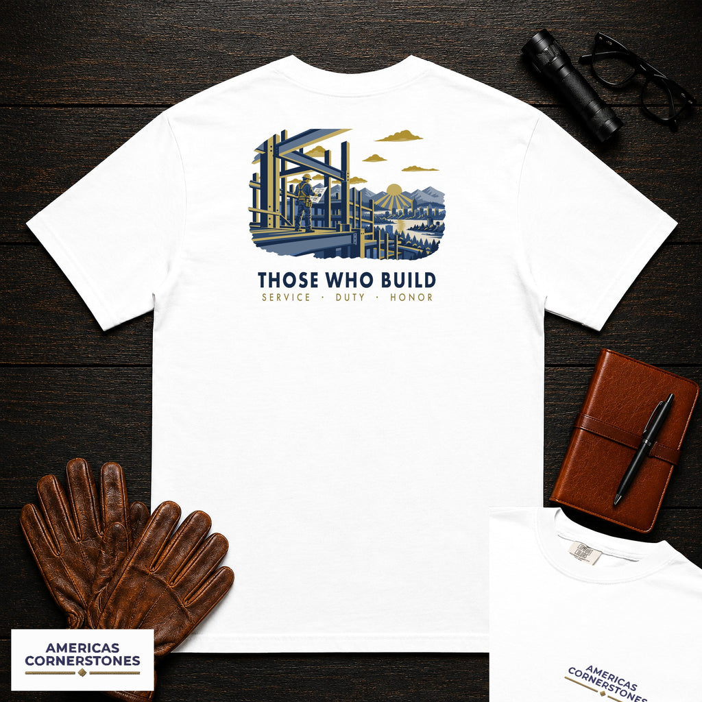 Those Who Build — Building What Lasts — White