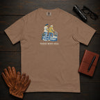 Those Who Heal: Steady Steps front print t-shirt in Espresso