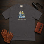 Those Who Heal: Steady Steps front print t-shirt in Graphite