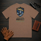 Those Who Protect t-shirt in Espresso