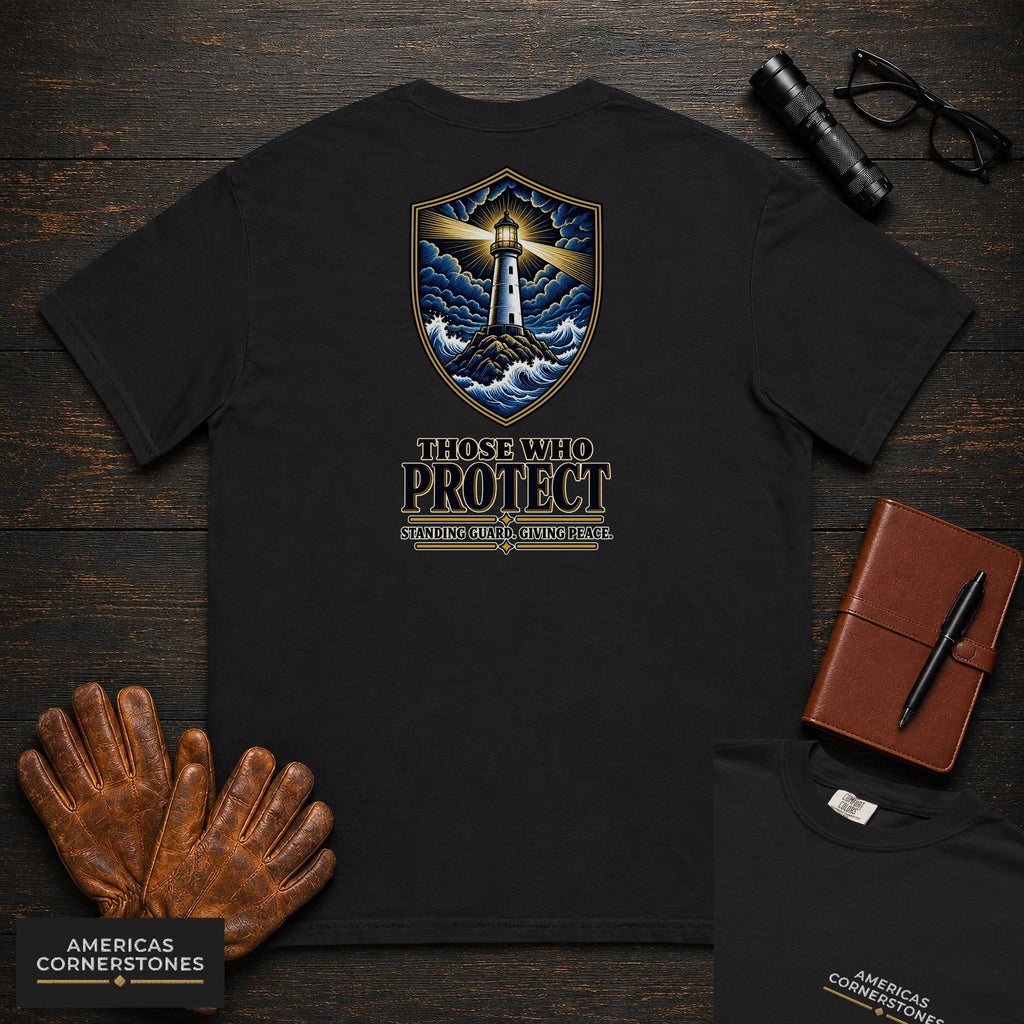 Those Who Protect embroidered t-shirt in Black