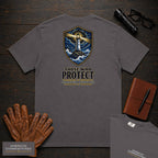 Those Who Protect embroidered t-shirt in Graphite