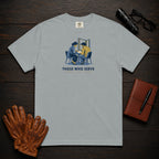Those Who Serve: Side by Side front print t-shirt in Grey