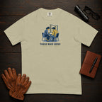 Those Who Serve: Side by Side front print t-shirt in Khaki