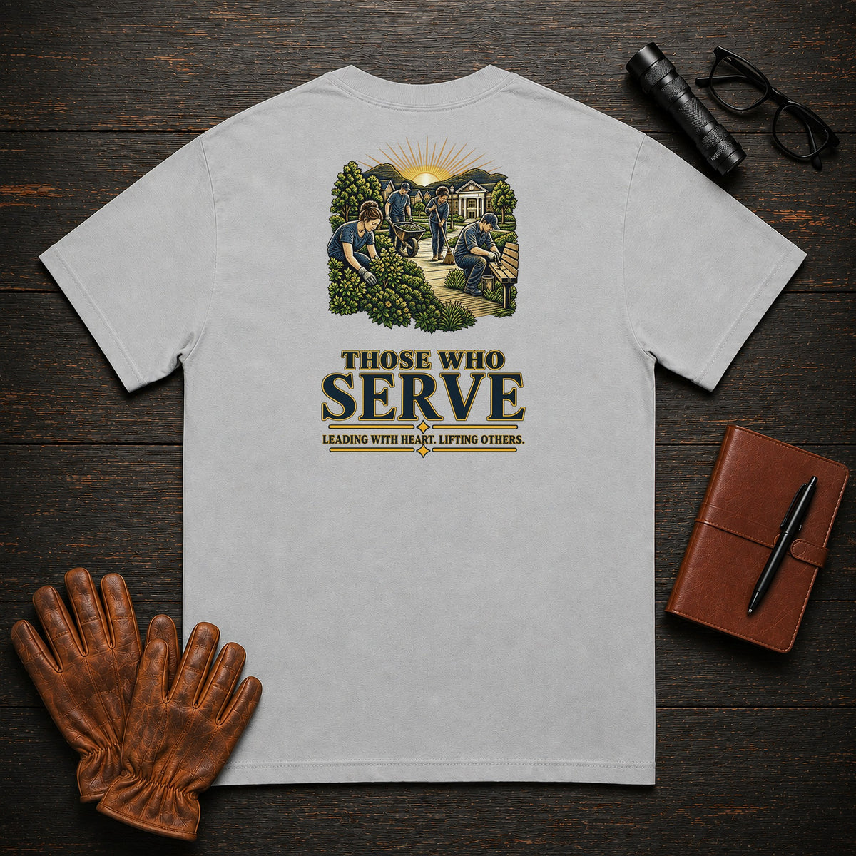Those Who Serve t-shirt in Granite