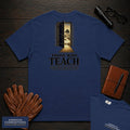 Those Who Teach embroidered t-shirt in True Navy