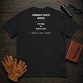 Community Health Worker T-Shirt in Black — Americas Cornerstones