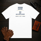 Physician Assistant t-shirt in White