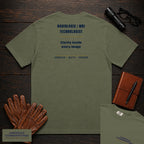 Radiologic MRI Technologist embroidered t-shirt in Moss