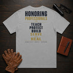 Americas Cornerstones t-shirt in Grey