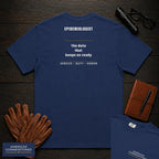 Epidemiologist embroidered t-shirt in True Navy
