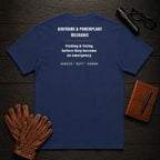 Airframe Powerplant Mechanic t-shirt in True Navy