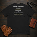 Airframe Powerplant Mechanic T-Shirt in Black — Americas Cornerstones