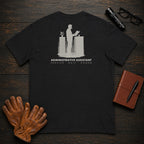 Administrative Assistant t-shirt in Black, Filing Records (Male)