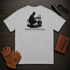Automotive Technician t-shirt in Granite, Brake Inspection (Male)