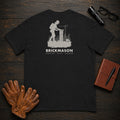 Brickmason t-shirt in Black, Checking Level (Female)