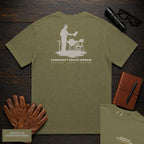 Community Health Worker embroidered t-shirt in Hemp, Community Table (Male)