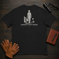 Community Health Worker t-shirt in Black, Neighborhood Visit (Female)