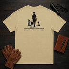 Community Health Worker t-shirt in Khaki, Neighborhood Visit (Female)