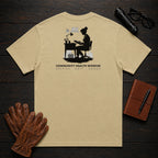 Community Health Worker t-shirt in Khaki, Referral Binder (Female)