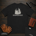 Epidemiologist T-Shirt | Statement Embroidered Front + Back Print | Sample Bench Work (Male) — Black