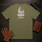 Farmer t-shirt in Hemp, Reviewing the Ledger (Male)