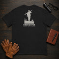 Firefighter t-shirt in Black, Ladder Carry (Male)