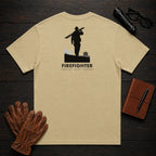 Firefighter t-shirt in Khaki, Ladder Carry (Male)