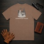 Kindergarten Teacher t-shirt in Espresso, Counting at table (Female)