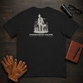 Kindergarten Teacher t-shirt in Black, Setting up center (Female)