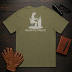 Respiratory Therapist T-Shirt | Standard Back Print | Breathing Test (Female) — Hemp