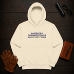 Pullover Hoodie in Bone