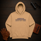 Pullover Hoodie in Khaki