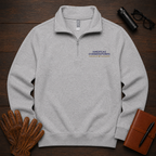 Fleece Pullover in Carbon Grey, front view
